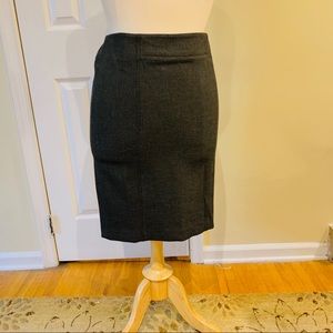 Loft Gray Skirt